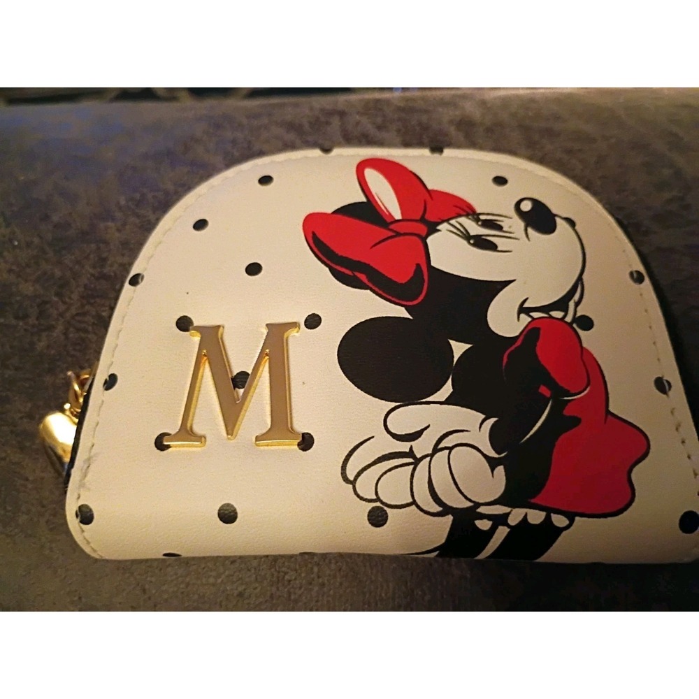 New Without Tags Primark Disney Minnie Mouse Coin Purse Initial M